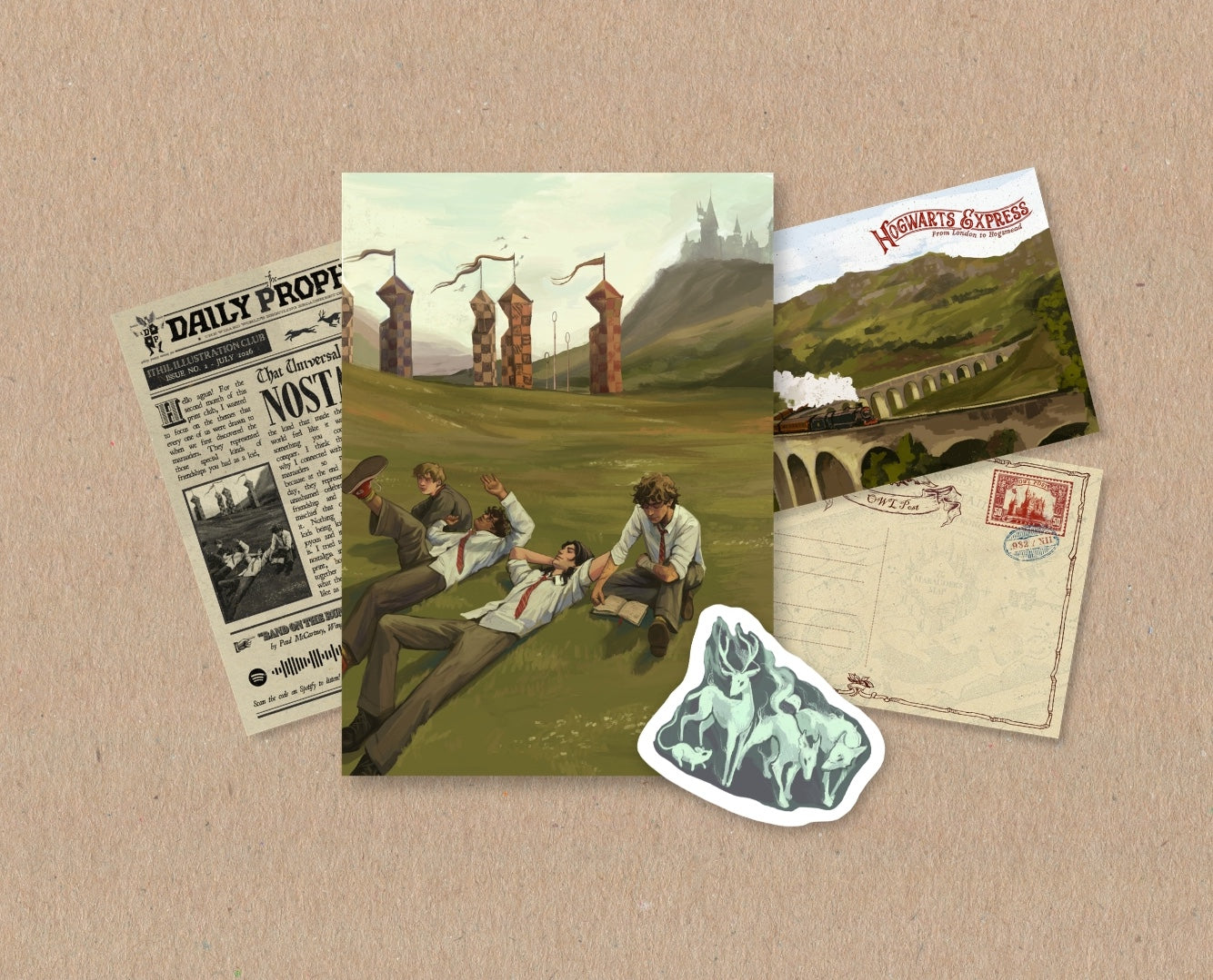 July's Print Set